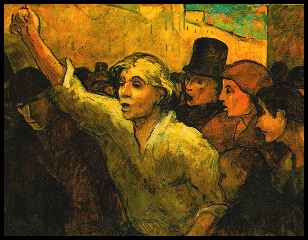 The Uprising - Honore Daumier